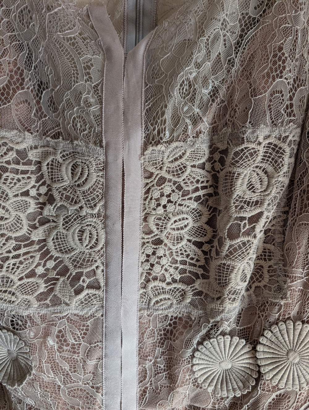 Anthropologie Cocktail Dress With Lace - Picture 3 of 7